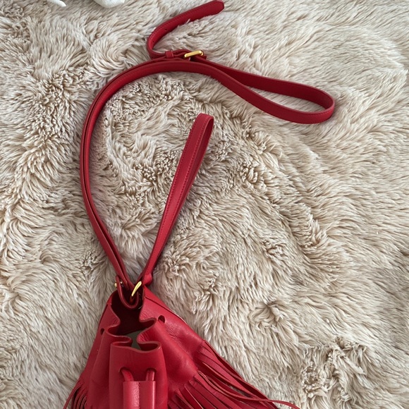 Derek Lam 10 Crosby mini prince fringed bucket bag - Picture 3 of 7